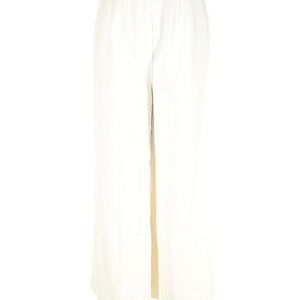 Linda Allard Ellen Tracy Elegant White Wide-Leg Pants